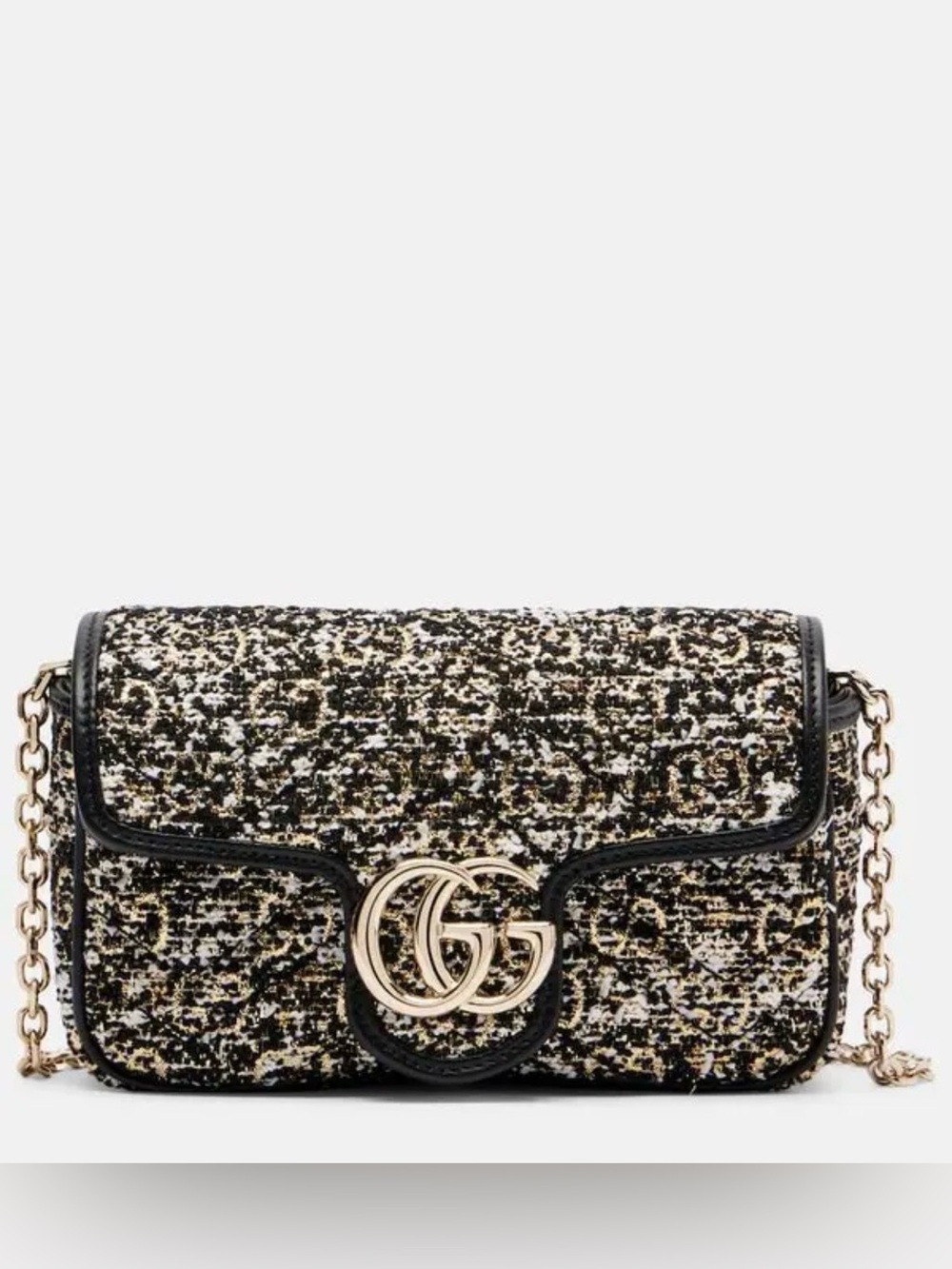 RARE/NWT Gucci Marmont Tweed Crossbody